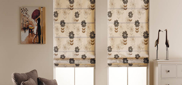 Image of roman blinds